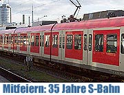 S-Bahn München feiert 35. Geburtstag am 1. Juli mit vielen Aktionen (Foto. MartiN Schmitz)